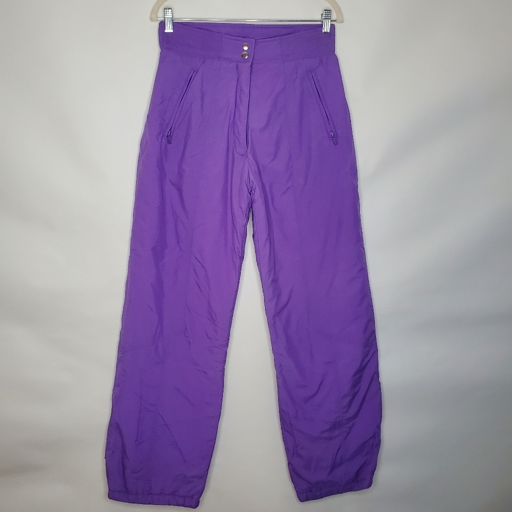 Haute‎ Route Ski Pants Size M Women's Purple Snowboarding Retro Winter